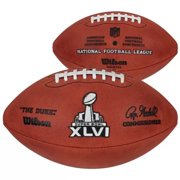 NFL 2026 赛季“超级碗”限定版真皮橄榄球
